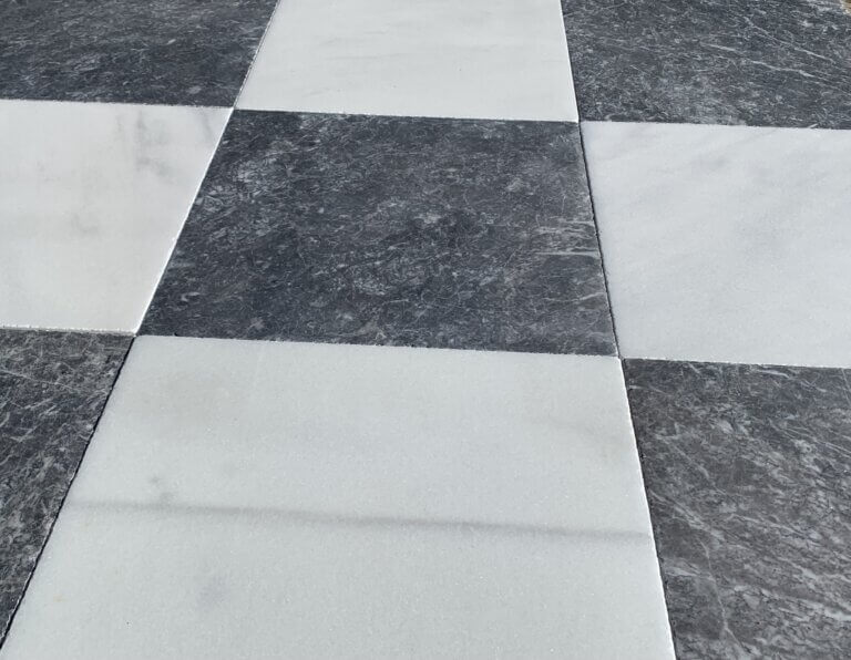 white and dark grey mystic mable