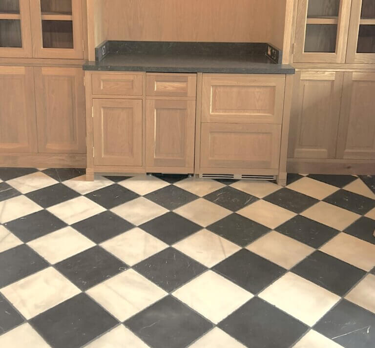 SPANISH BLACK AND WHITE MARBLE